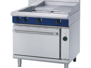 Blue Seal Black Series E56B Electric Combination 2 Element and Griddle Oven Range