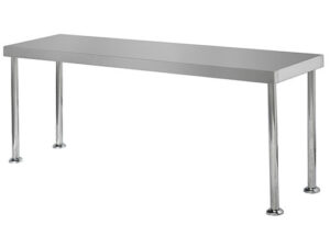 Simply Stainless SS12.1200 1200x300mm Bench Mounted Over Shelf