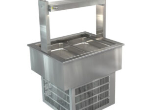 Cossiga LSRF2 2 x 1/1 GN Drop In Refrigerated Cold Well