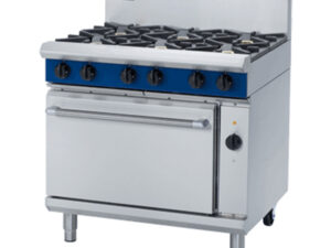 Blue Seal Evolution Series GE56D Gas 6 Burner Oven Range (NAT Gas)